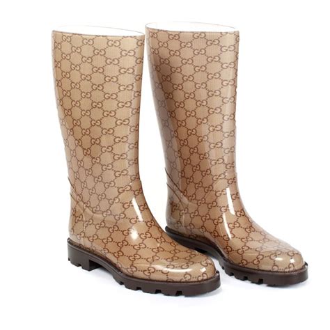 gucci wellington boots kids|gucci high heel boots.